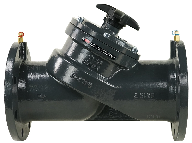 Клапан балансировочный ручной Danfoss MSV-F2 Ду65 Ру16 ручной фланцевый 003Z0030/162/1062